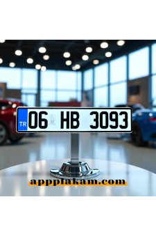 Orijinal TÜVTÜRK Resmi Oto Plaka