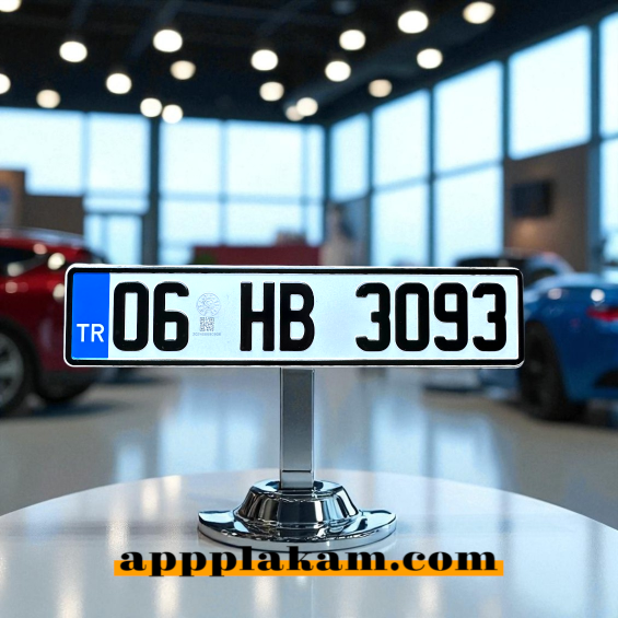 Orijinal TÜVTÜRK Resmi Oto Plaka